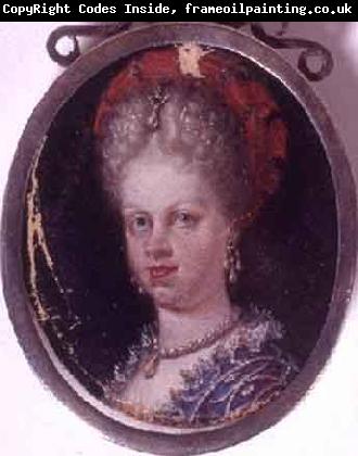 Miguel Ximenez Portrait of Maria Luisa of Savoy